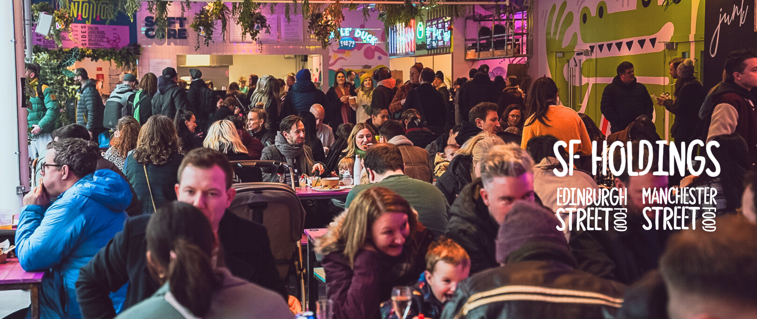 Crowdcube campaign artwork for Street Food Holdings
